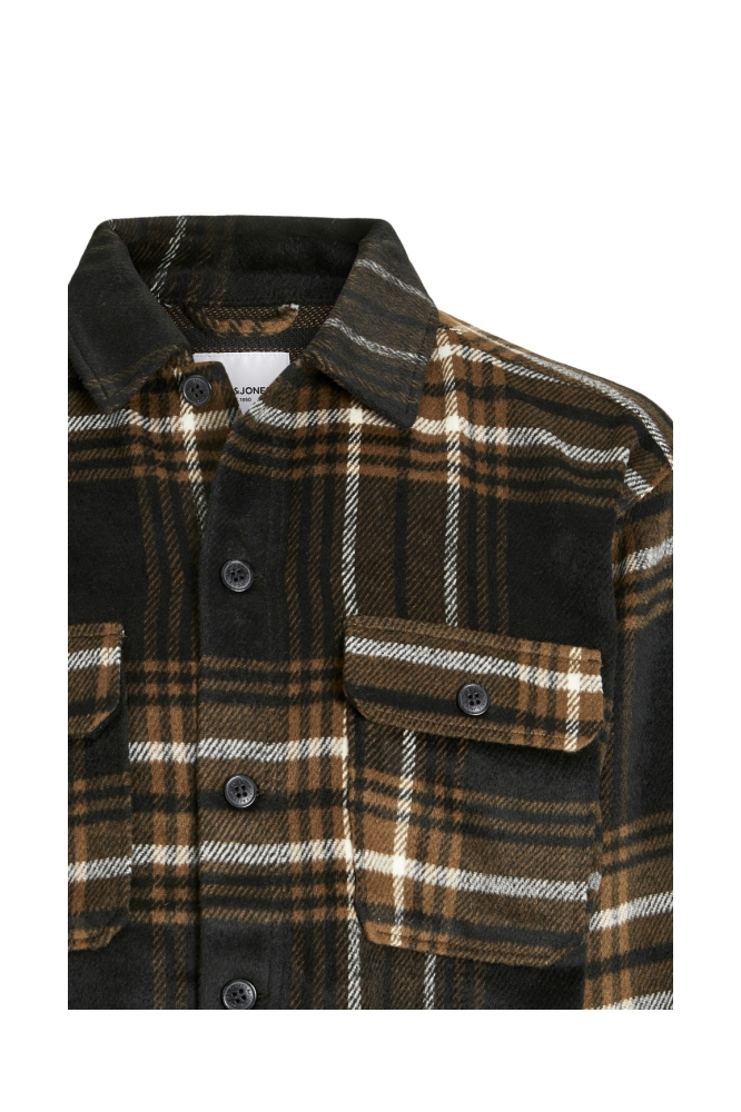 JJEBRADLEY OLLIE OVERSHIRT LS NOOS 12257199 MONKS ROBE